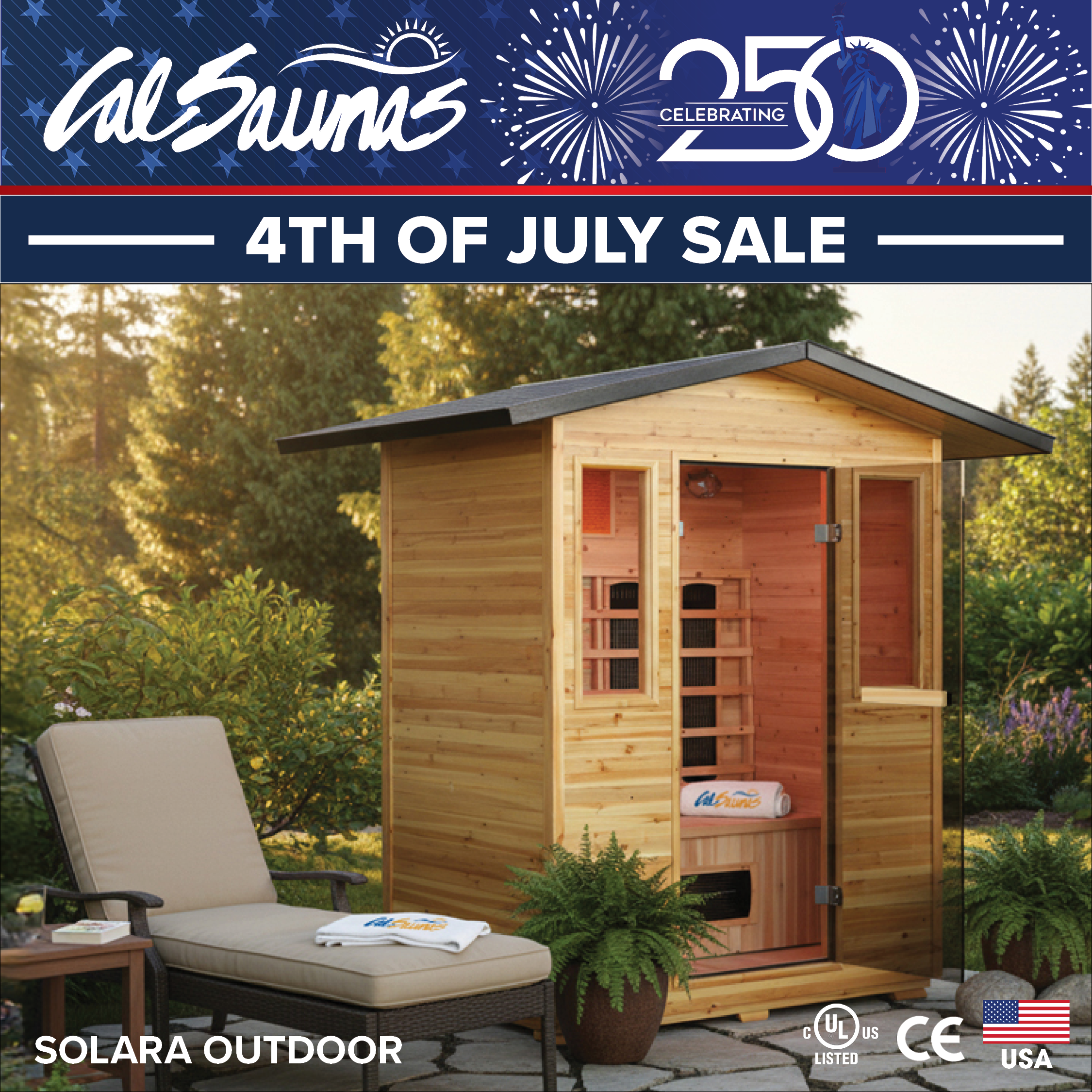 Calspas hot tub being used in a family setting - Paramount
