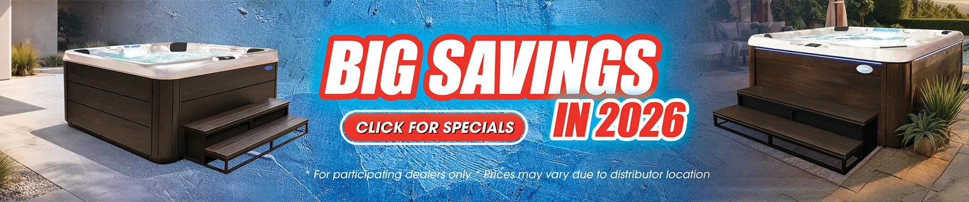 Calspas hot tub being used in a family setting - Paramount