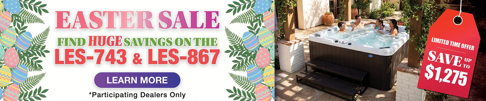 Calspas hot tub being used in a family setting - Paramount